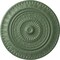 Ekena Millwork Christopher Ceiling Medallion, Hand-Painted Athenian Green, 26 5/8"OD x 2 1/4"P CM26CSAGF - alternate 1